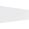 Ekena Millwork Set of Four Panels for 94 1/2"W x 32 1/4"H Diamond Argyle Fretwork Wainscot Wall Paneling WPKP16X01X47DMA - alternate 1
